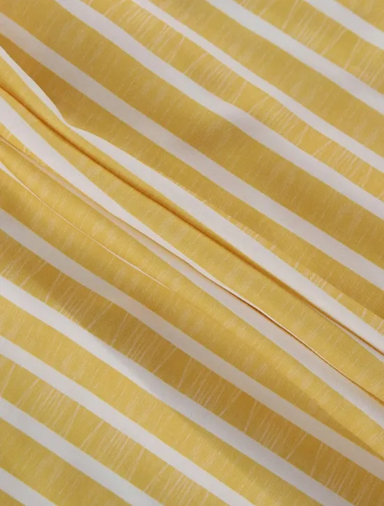 New Women's Print Chemises & Gowns Nightwear - POLY Striped Home Outfits Women Pajama-Setter