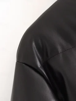 Best Women's Puffer Jacket Warm Breathable Zipper Pocket Casual Plain Vacation Street Daily Wear Going out Zipper Short Stand Collar Regular Fit Long Sleeve Outerwear Black White Green Fall Winter Women Puffers & Parka