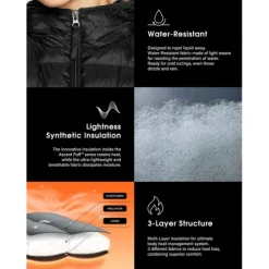 Discount Women's Puffer Jacket with Hoodie Jacket Hiking Down Jacket Winter Outdoor Thermal Warm Packable Waterproof Windproof Jacket Top Full Length Visible Zipper Fishing Camping / Hiking / Caving Women Puffers & Parka
