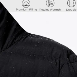 Discount Women's Puffer Jacket with Hoodie Jacket Hiking Down Jacket Winter Outdoor Thermal Warm Packable Waterproof Windproof Jacket Top Full Length Visible Zipper Fishing Camping / Hiking / Caving Women Puffers & Parka