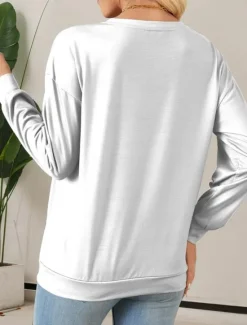 Online Women's Pullover Animal Casual Holiday Print Casual Hoodie Long Sleeve Micro-elastic Fall Winter Comfrt Breathable Soft Fabric Women Hoodies & Sweatshirts