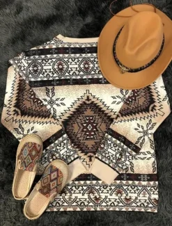 Best Women's Pullover Floral Print Fashion Casual Loose Fit Crew Neck Long Sleeve Inelastic Spring Fall Comfrt Breathable Soft Fabric Women Hoodies & Sweatshirts