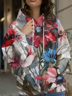 Women's Pullover Hoodie Sweatshirt Graphic Halloween Casual Long Sleeve Hooded Regular Tops Party Evening Wear Street Dailywear Spring Fall Winter Women Women's Tops