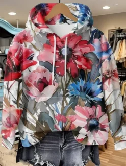 Women's Pullover Hoodie Sweatshirt Graphic Halloween Casual Long Sleeve Hooded Regular Tops Party Evening Wear Street Dailywear Spring Fall Winter Women Women's Tops