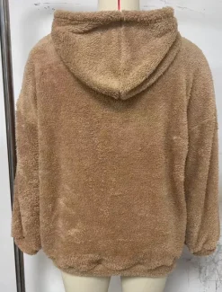 Best Women's Pullover Hoodie Sweatshirt Plain Warm Streetwear Casual Long Sleeve Hooded Regular Tops Casual Patchwork Black Green Khaki Spring Fall Winter Women Hoodies & Sweatshirts