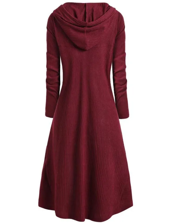 Best Women's Pullover Solid Color Casual Long Sleeve Regular Fit Sweater Cardigans Fall Winter Wine Black Pink Women Pullovers & Tops