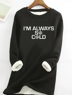 Online Women's Pullover Sweatshirt Letter Casual Comfrt Long Sleeve Crew Neck Regular Tops Street Dailywear Print Black Pink Blue Gray Fall Winter Women Hoodies & Sweatshirts