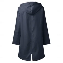 Best Women's Rain Jacket Waterproof Hiking Jacket Hiking Raincoat Winter Outdoor Thermal Warm Windproof Breathable Lightweight Hoodie Parka Teddy Coat Full Length Hidden Zipper Ski / Snowboard Fishing Women Jackets