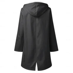 Best Women's Rain Jacket Waterproof Hiking Jacket Hiking Raincoat Winter Outdoor Thermal Warm Windproof Breathable Lightweight Hoodie Parka Teddy Coat Full Length Hidden Zipper Ski / Snowboard Fishing Women Jackets