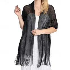 New Women's Rectangle Scarf Street Daily Date Black Red Scarf Pure Color Women Scarves