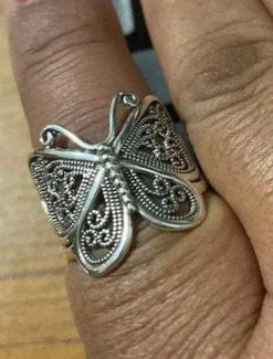 New Women's Rings Fashion Outdoor Butterfly Ring Women Trendy Jewelry