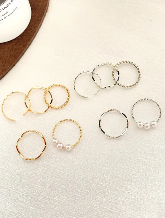 Online Women's Rings Fashion Outdoor Geometry Ring Women Trendy Jewelry
