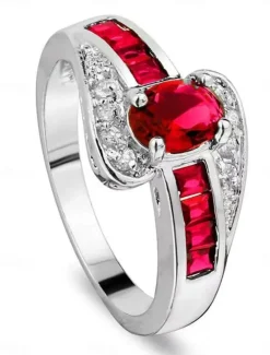 Women's Rings Fashion Outdoor Geometry Ring Women Trendy Jewelry