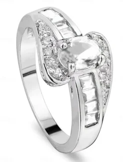 Women's Rings Fashion Outdoor Geometry Ring Women Trendy Jewelry
