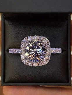Women's Rings Fashion Wedding Geometry Ring Women Trendy Jewelry