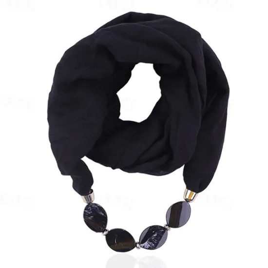 Clearance Women's Scarves Infinity Scarf Daily Holiday Linen Bohemia Warm Decoration 1 PC Women Scarves