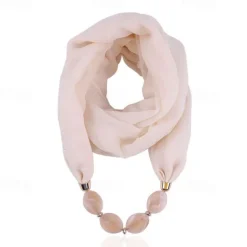 Clearance Women's Scarves Infinity Scarf Daily Holiday Linen Bohemia Warm Decoration 1 PC Women Scarves