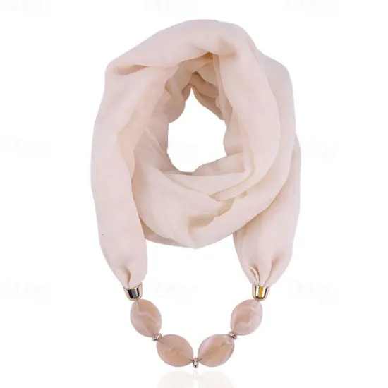 Clearance Women's Scarves Infinity Scarf Daily Holiday Linen Bohemia Warm Decoration 1 PC Women Scarves