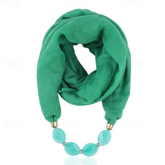 Clearance Women's Scarves Infinity Scarf Daily Holiday Linen Bohemia Warm Decoration 1 PC Women Scarves