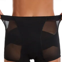 Best Women's Scrunch Butt Shorts Shapewear Fashion Casual Short Plain Mesh Patchwork Ruched Butt Lifting Tummy Control Butt Lift Comfort High Elasticity Home Daily Fitness Black Apricot Skinny Women Shapewear