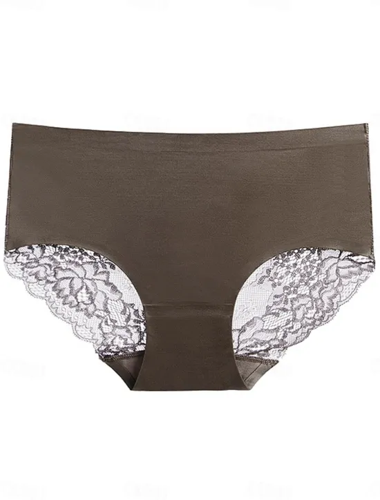 Hot Women's Sexy Lingerie Panties Pure Color Lovers Hot Home Valentine's Day Bed Ice Silk Breathable Hole Summer Spring Home Outfits Women Lingerie