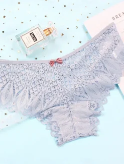 Hot Women's Sexy Lingerie Panties Pure Color Lovers Hot Home Valentine's Day Bed Lace Breathable Hole Summer Spring Home Outfits Women Lingerie