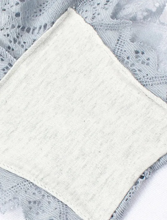 Online Women's Sexy Lingerie Panties Pure Color Lovers Hot Home Valentine's Day Bed Lace Breathable Hole Summer Spring Home Outfits Women Lingerie