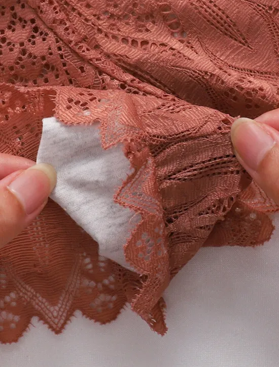 New Women's Sexy Lingerie Panties Pure Color Lovers Hot Home Valentine's Day Bed Lace Breathable Hole Summer Spring Home Outfits Women Lingerie