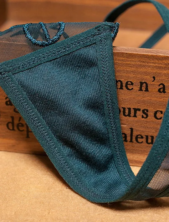 Hot Women's Sexy Lingerie Panties Flower Lovers Hot Comfort Home Valentine's Day Bed Nylon Breathable Embroidery Hole Summer Spring Home Outfits Women Lingerie