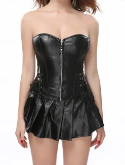 Sale Women's Shapewear Pure Color Corsets Party Going out Club Breathable Bandeau Sleeveless Backless Hole Summer Spring Home Outfits Women Shapewear