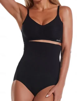 Online Women's Shapewear Shaping Panty Elastic Nightwear Nylon Spandex Formal Wedding Party Solid Colored Black Apricot Summer Spring Fall Winter Women Shapewear