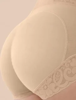 New Women's Shapewear Shaping Panty MeshNightwearNylon Solid Colored Black Light Brown Khaki Spring & Summer Fall & Winter Women Shapewear