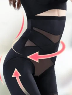 Outlet Women's Shapewear Short Solid Color High Waist Plain Elastic Waistband Comfy Soft Comfortable Stretchy Yoga Black Purple Beige Summer Spring Regular Fit Women Leggings