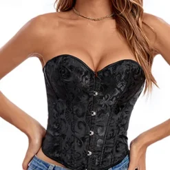 Hot Women's Shapewears Bustier Corset Top Carnival Date Club Corsets Sexy Punk & Gothic Pure Color Buckle Home Outfits Women Shapewear