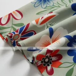 Discount Women's Shift Dress Knee Length Dress Black Army Green Fuchsia Navy Blue Sleeveless Floral Print Spring Summer Round Neck Hot Casual Boho Loose 2023 M L XL XXL 3XL 4XL 5XL Women Vacation Dresses