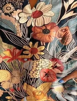 Online Women's Shirt Button Down Tunic Shirt Collar Long Sleeve Floral Casual Regular Tops Work Daily s Print Spring Fall Winter Women Spring Tops