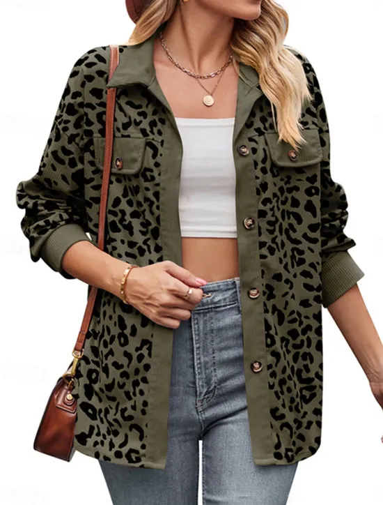 Discount Women's Shirt Jacket Shacket Warm Breathable Buttons Pocket Print Casual Plaid Vacation Street Daily Wear Going out Single Breasted Regular Turndown Regular Fit Long Sleeve Outerwear Pink Blue Brown Women Jackets