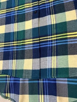 Best Women's Shirt Linen-Inspired Shirts Button Up Stripes and Plaid Daily Shirt Collar Daily Check Pattern Spring, Fall, Winter, Summer Women Shirts