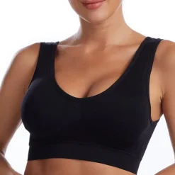New Women's Shockproof Sports Bra Light Support Plus Size Bralette Removable Pad Nylon Spandex Yoga Fitness Gym Workout 10 Colors Breathable Lightweight Soft Padded Home Outfits Women Lingerie