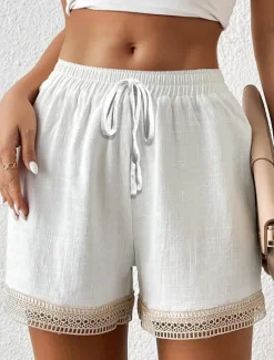 Clearance Women's Shorts Plain Active High Waist Short Women Shorts