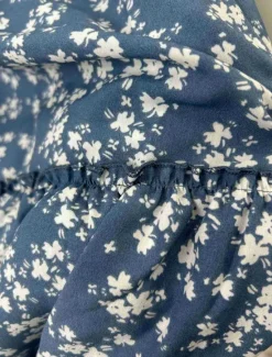 Discount Women's Skirt A Line Swing Bohemia Casual Maxi High Waist Skirts Floral Print Micro-elastic Street Daily Black Blue Summer Polyester Women Skirts|Spring Pants