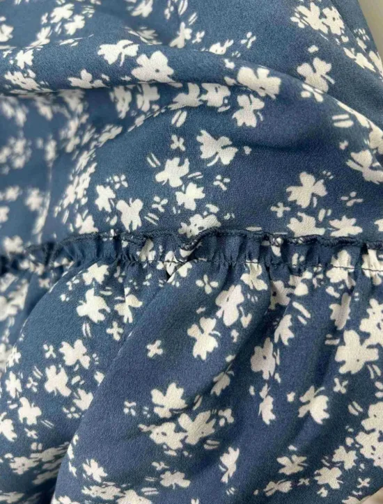 Discount Women's Skirt A Line Swing Bohemia Casual Maxi High Waist Skirts Floral Print Micro-elastic Street Daily Black Blue Summer Polyester Women Skirts|Spring Pants