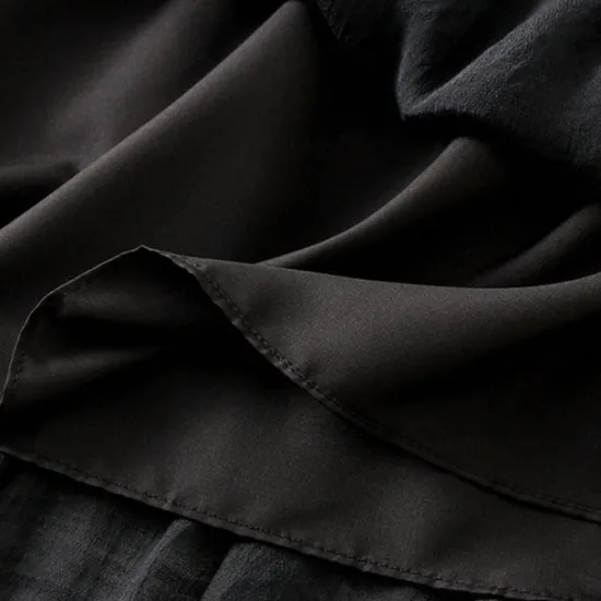 Best Women's Skirt Linen Skirts Fashion Casual Midi High Waist Skirts Solid Colored Drawstring Casual Daily Weekend Black Pink Blue Khaki Summer Cotton And Linen Women Skirts|Dresses