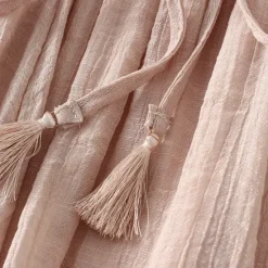 Best Women's Skirt Linen Skirts Fashion Casual Midi High Waist Skirts Solid Colored Drawstring Casual Daily Weekend Black Pink Blue Khaki Summer Cotton And Linen Women Skirts|Dresses