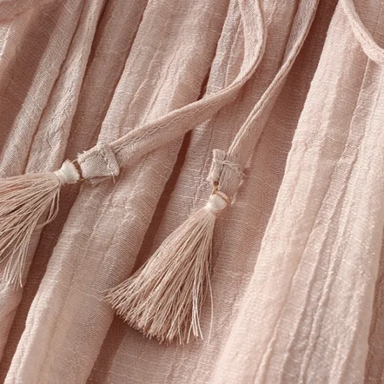 Best Women's Skirt Linen Skirts Fashion Casual Midi High Waist Skirts Solid Colored Drawstring Casual Daily Weekend Black Pink Blue Khaki Summer Cotton And Linen Women Skirts|Dresses