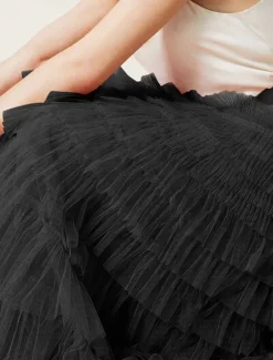 Outlet Women's Skirt Swing Tutu Maxi High Waist Skirts Pleated Solid Colored Street Daily Spring & Summer Elegant Fashion Casual Apricot Black Khaki Rose Red Women Skirts