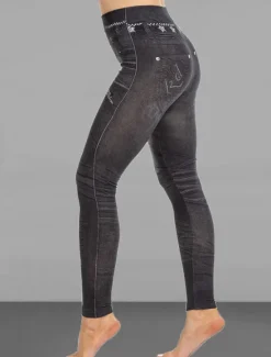 Online Women's Slim Pants Trousers Leggings Fashion Streetwear Casual Full Length High Waist Butterfly Pocket Print High Cut Breathability Comfortable High Elasticity Street Causal Daily Black Blue Summer Women Leggings