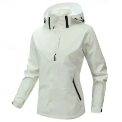 Best Women's Softshell Jacket Hiking Jacket Hiking Windbreaker Outdoor Thermal Warm Waterproof Windproof Jackets Rain Coats Outerwear Winter Jacket Full Length Hidden Zipper Fishing Camping / Hiking Women Jackets