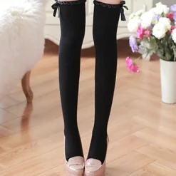 New Women's Stockings Wedding Work Holiday Retro Cotton Sexy Lolita Cute 1 Pair Women Socks