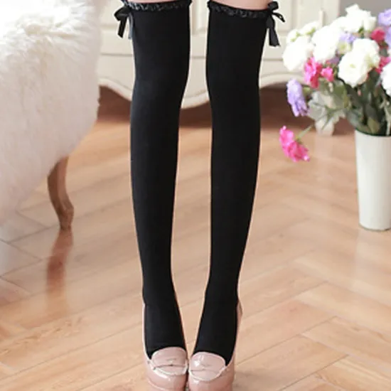 New Women's Stockings Wedding Work Holiday Retro Cotton Sexy Lolita Cute 1 Pair Women Socks